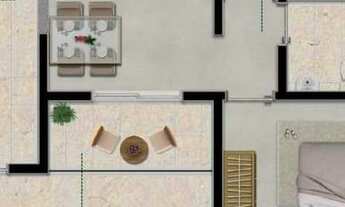 Imagem 3: Apartamento no Centro de Itapecerica, 2 DORMS, 55m², Varanda Gourmet e vaga de garagem