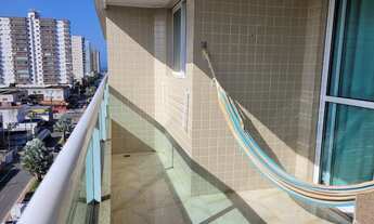 Imagem 2: Apartamento para venda possui 60 metros quadrados com 1 quarto em Caiçara - Praia Grande