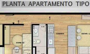 Imagem 5: Apartamento à venda, 53 m² por R$ 380.000,00 - Parque das Nações - Santo André/SP
