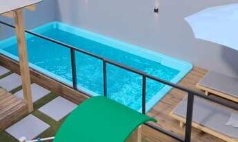 Imagem 4: Casas geminadas com piscina e espaço gourmet à venda no Monte Castelo - Residencial Palmas