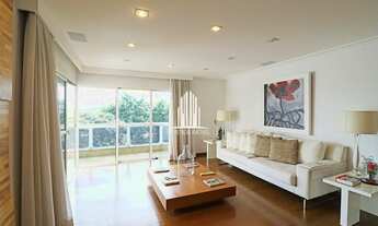 Imagem 2: 3 suítes, 5 banheiros, 3 vagas, semi-mobiliado,lazer completo, living