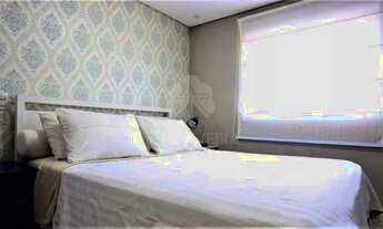 Imagem 6: Apartamento à venda, 82m² com 2 dorms sendo 1 suíte, sala integrada com varanda envidraçad