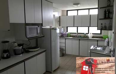 Imagem 6: Apartamento vista mar condominio sorocotuba guaruja 3 suítes 175 m2 2 vagas morro sorocotu