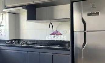 Imagem 2: Apartamento com 1 dormitório para alugar, 32 m² por R$ 3.078,00/mês - Jardim Aquarius - Sã