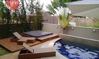 Imagem 2: Casa com 4 dormitórios à venda, 387 m² por R$ 2.690.000,00 - Alphaville Ribeirão Preto - R