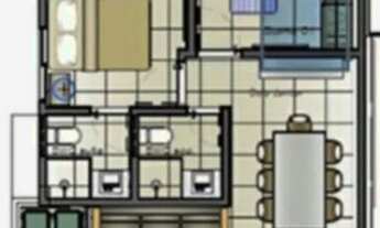 Imagem 4: Apartamento no Altiplano para venda, 60m2, com 2 quartos, 1 suite e projetados.