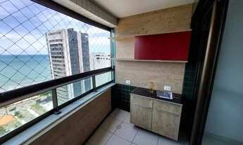 Imagem 5: 50m da praia!! Alugo exc apartamento 3qts 2sts 2 vagas. Nascente. Armários. Vista mar