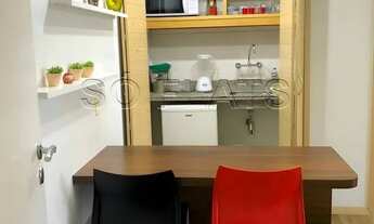 Imagem 2: Flat totalmente mobiliado em Moema, próximo a Av. Ibirapuera e ao Metrô Moema. Consulte-no