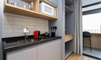 Imagem 4: Apartamento para aluguel possui 33 metros quadrados com 1 quarto em Jardim Paulista - São