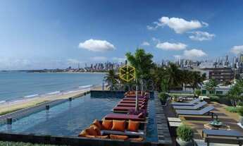 Imagem 6: Apartamento tipo estúdio na beira-mar do Jardim Oceania/Bessa/Caribessa