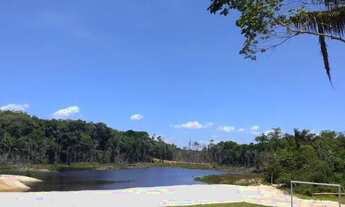 Imagem 2: Condomínio de Chácaras Fazenda 1, com um lago dentro, km 19 da AM 070