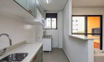 Imagem 7: Apartamento mobiliado com 2 quartos sendo 1 suíte e 1 vaga de garagem no Portão