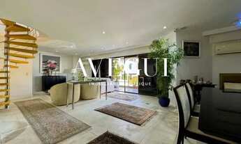 Imagem 7: Cobertura Duplex de 3 quartos com piscina e vista lateral mar no Leblon