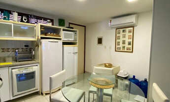 Imagem 5: Apartamento no Nanai - Muro Alto, 1 qtos - Mobiliado