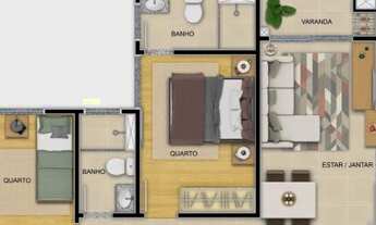 Imagem 3: Em Obras Apartamento 50m² 2 dorms no Vila Industrial - Campinas - SP