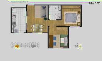 Imagem 2: 2 quartos, veja as facilidades até 100% financiado