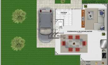 Imagem 6: Sobrado com 3 dormitórios à venda, 105 m² por R$ 598.000 - Uberaba - Curitiba/PR