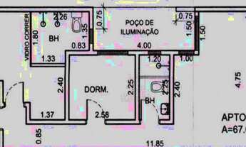 Imagem 5: Cobertura à venda, 146 m² por R$ 710.000,00 - Vila Bastos - Santo André/SP
