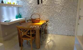 Imagem 3: Apartamento no Gonzaga com 2 dormitórios (1suíte), sala com varanda e lazer completo