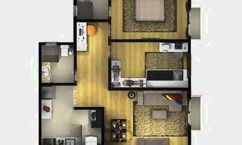 Imagem 5: Apartamento novo c/ Elevador com 2 dormitórios à venda, 66 m² por R$ 380.000 - Jardim Do S