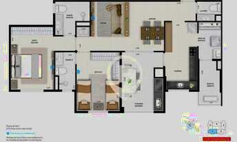 Imagem 2: Apartamento à venda, 85 m² por R$ 794.990,38 - Fundação - São Caetano do Sul/SP