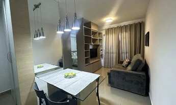 Imagem 7: HUB Apartamento Mobiliado com 1 dormitório para alugar, 37 m² por R$ 2.317/mês - Ribeirân