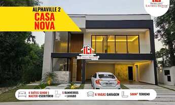 Imagem: Casa no Alphaville 2 com 5 Qts sendo 4 Suítes
