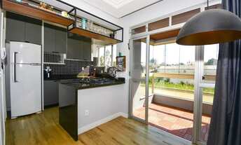 Imagem 5: APARTAMENTO COM 2 QUARTOS SENDO 1 SUÍTE E SACADA COM CHURRASQUEIRA EM COQUEIROS FLORIANÓPO