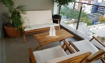 Imagem 2: Apartamento na Vila Nova Conceição 78m² com 1 dormitório e 1 vaga