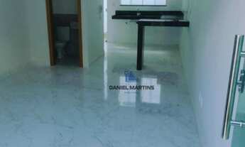 Imagem 2: Casa Geminada com entrada Coletiva, 02 Quartos, Santa Amelia!