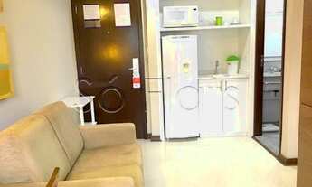 Imagem: Flat totalmente mobiliado na Chác. Santo