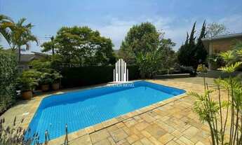 Imagem 5: Casa com 3 Dormitórios sendo 3 Suites, 6 Banheiros, 8 Vagas, Lareira, Piscina e Gourmet. S