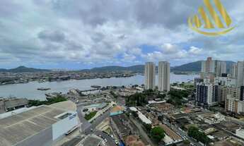 Imagem 2: Sala, 46 m² - venda por R$ 447.000 ou aluguel por R$ 3.000/mês - Ponta da Praia - Santos/S