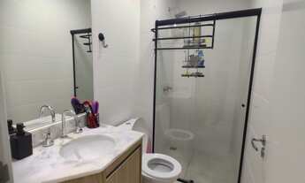 Imagem 6: Apartamento para venda possui 59 m2 ; 2 quartos, suíte ; sacada; mobiliado ; Campolim - S