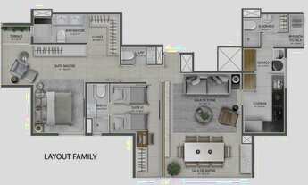 Imagem 3: Next On 399 Apartamento para venda possui 107m² 2 suítes + gabinete com 2 vagas na garage