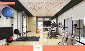 Imagem 6: Apartamento à venda em Curitiba, contando com 2 suítes, uma sala de estar/jantar, cozinha