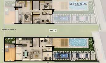 Imagem 2: Casa Duplex Mykonos Residence - Eusébio!