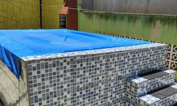 Imagem 2: Casa com piscina para venda com 2 quartos em Parque Beira Mar - Duque de Caxias - RJ