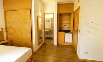 Imagem 4: Flat na charmosa Al. Lorena o Quality Hotel Paulista no pool para investimento