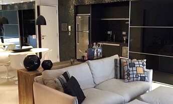 Imagem 7: Apartamento com 1 dormitório para alugar, 50 m² por R$ 7.500,00/mês - Cidade Monções - São