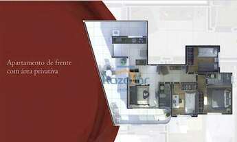 Imagem 3: Apartamento 2 quartos, suíte, 2 vagas, elevador à venda, 53 m² por R$ 357.713 - Cabral - C