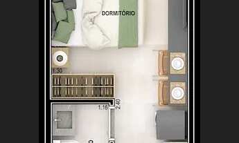 Imagem 6: Apartamento Studio , a venda , 19,14 m2 , por , R$ 315.000,00