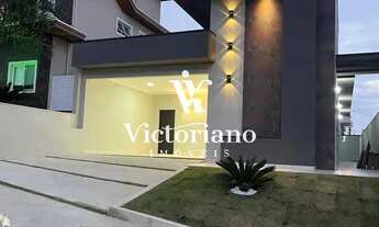 Imagem 2: Casa térrea - recém-construída Cond. Fogaça 235m² 3 suítes - Jacareí/SP