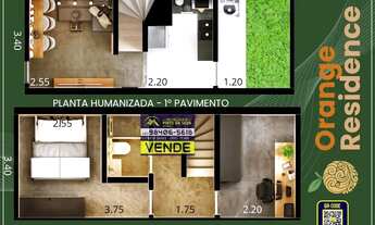 Imagem 6: Imóvel para venda possui 49 metros quadrados com 2 quartos em Laranjal - São Gonçalo - RJ