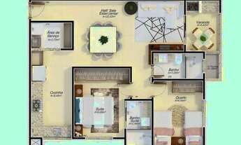 Imagem 5: Apartamento em Rua Sebastiana Arantes Fonseca - Santa Mônica - Uberlândia/MG