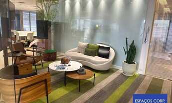 Imagem: Laje corporativa mobiliada para alugar
