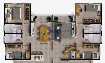 Imagem 4: Apartamento 2 dorm. sendo 1 suíte - Residencial Artemísia