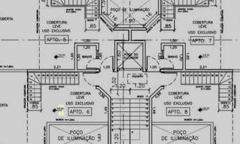 Imagem 5: Cobertura com 2 dormitórios à venda, 94 m² por R$ 380.000,00 - Vila Vitória - Santo André