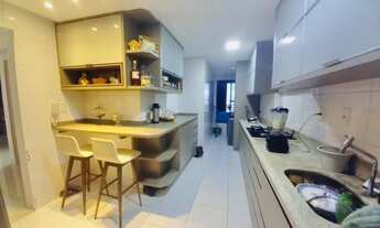 Imagem 3: Apartamento 113 metros 3 suítes andar alto nascente 3 vagas