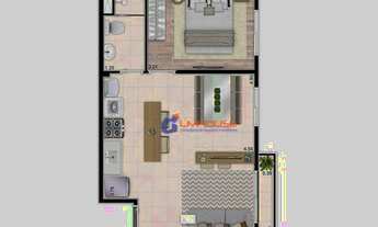 Imagem 3: Apartamento com 2 dormitórios à venda, 35 m² por R$ 212.500,00 - Pirituba - São Paulo/SP